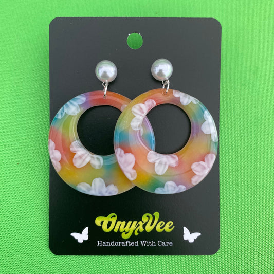 Garden Daydream Hoop Earrings