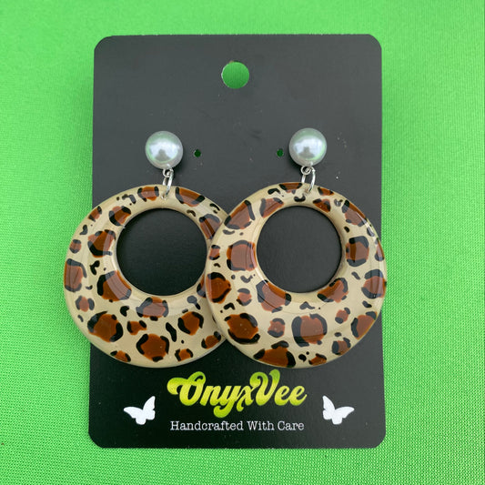 Wild Instincts Hoop Earrings