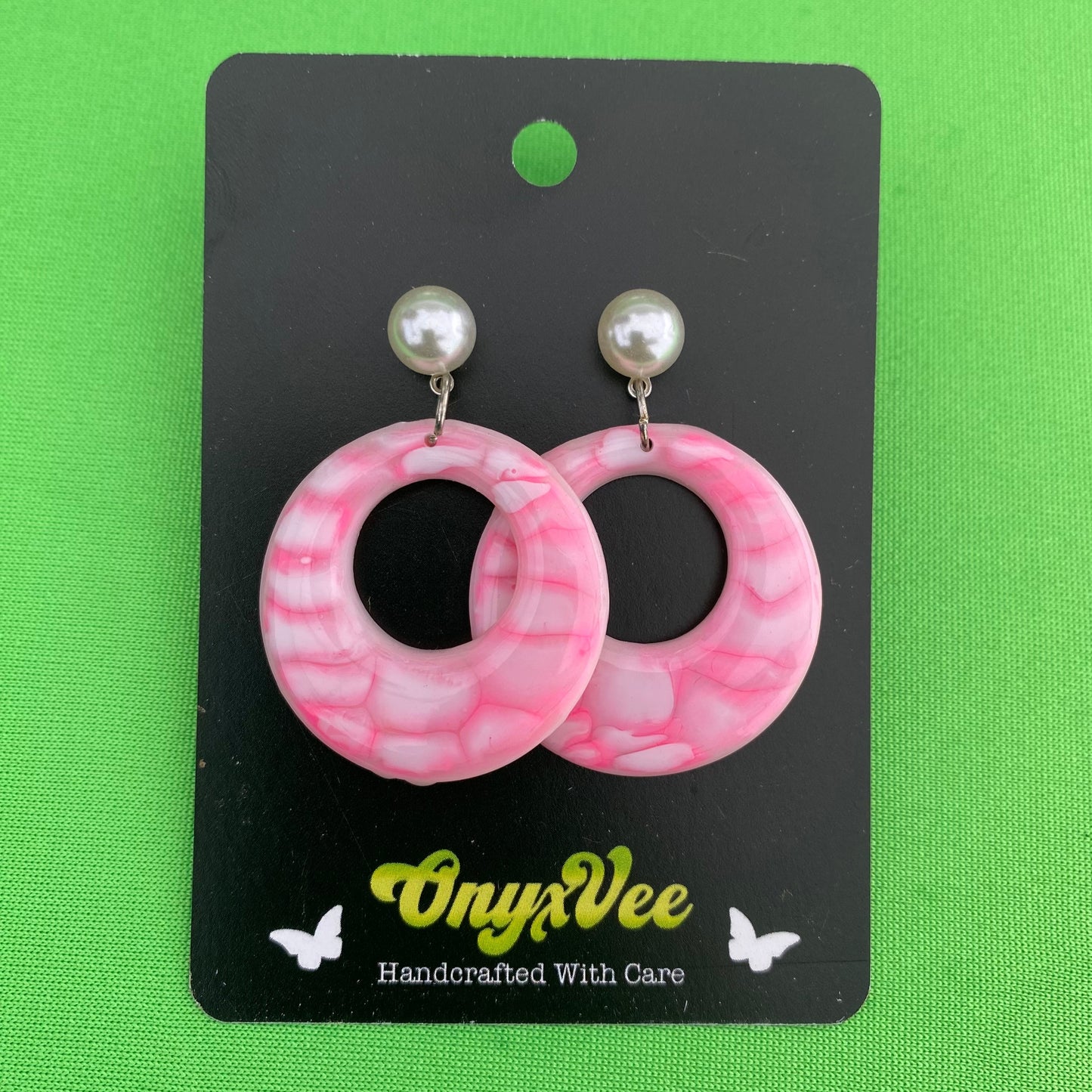 Sugar Swirl Hoop Earrings